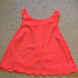Neon tank top